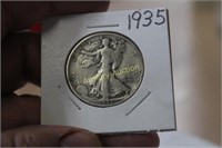 1935 SILVER WALKING LIBERTY HALF DOLLAR