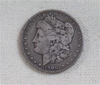 1900O Morgan silver dollar
