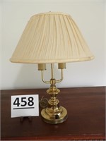 Brass Dresser Lamp 20" Tall