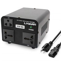 B2792  LVYUAN Voltage Converter 800W 2 US Outlets