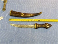 Curved Steel Knife Blade