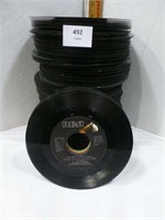 Stack of 45s Records