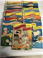 9 Dell Comics Looney Tunes 1940's - 1950's