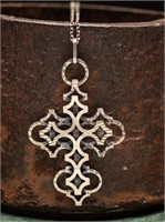 Martti Viikinniemi - Vintage Silver Cross Pendant