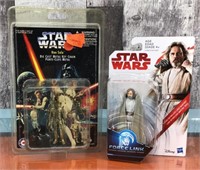 Han Solo keychain & Luke Skywalker - sealed
