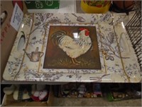 ROOSTER TRAY