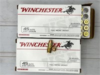 100rds 45 auto ammunition: Winchester target,
