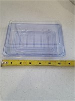 lot large quantity clear container with lids
