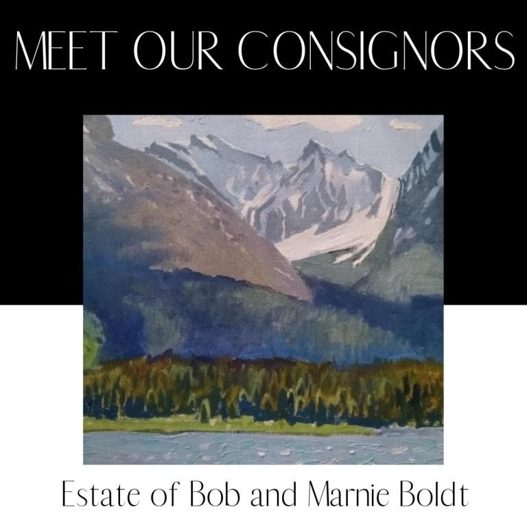 Estate of Bob and Marnie Boldt Online Art Auction