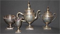 SILVER TEA SERVICE (3)