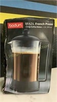 Bodum Brazil French Press 12 Cup Coffee Maker