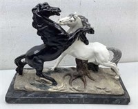 * Vtg Continental horse statute Heavy piece