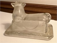 Cow butter dish