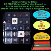 Unique Father & 2 Sons US ONLY Collection,The kids