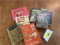 5 Nancy Drew, 2 Dr. Suess, and 2 Misc. Books