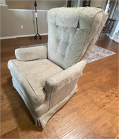 Ethan Allen Cream Colored Rocker