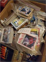 BOX OF MISC. BALL CARDS