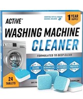 New Washing Machine Cleaner Descaler 24 Pack -