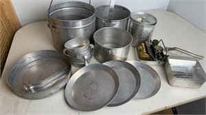 Camp Stove & Mess Pots, Plates & Cups