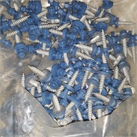 Steel screws - Blue
