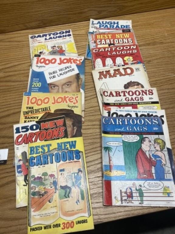 1960s cartoon magazines | Live and Online Auctions on HiBid.com