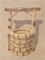 Vintage Rumrill Wishing Well Planter / Vase