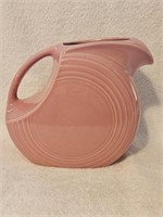 Retired Large Disc Rose Pink Fiestaware Pitcher