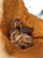 Bag of boating/fishing supplies