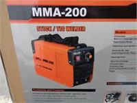 MMA200 200AMP Stick & Tig Welder
