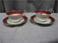 Two Aynsley Teacups