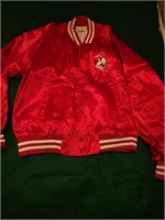 Vintage 90s Cincinnati Reds Chalkline Satin Jacket