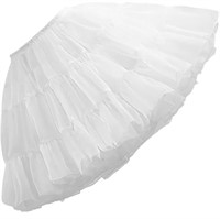 LACE SHORT PETTICOAT SKIRT ELASTIC WAIST