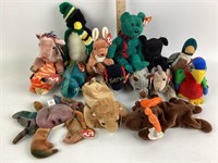 (11) TY Stuffed Plush Animals w tags.