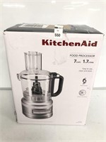 KITCHEN AID FOOD PROCESSOR CAPACITY 7 CUPS