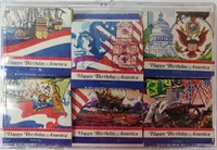 Happy Birthday America Matchboxes