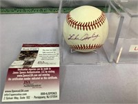 Luke Appling signed baseball w/ JSA COA