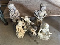 Assorted figurines