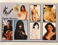 Sophie Marceau Signed Photo Collage