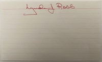 Lynda J Robb signature