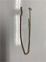 Broken Gold Necklace - Marked 585 (On Clasp)