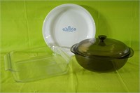 Pyrex Covered Dish, Anchor Hocking / Fire King