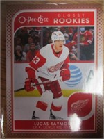 Lucas Raymond Glossy Rookies o-pee-chee UD Card