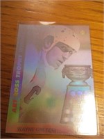 wayne Gretzky Art ross trophy UD Card