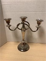 Silver-plate Candle Holder