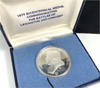 1975 Bicentennial .925 Silver Medal, Revere