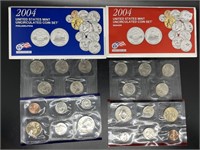 2004 U.S. Mint Uncirculated Coin Set