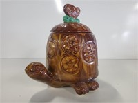 McCoy Vintage Turtle Cookie Jar 10in Tall