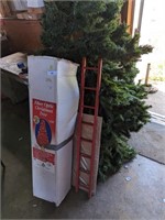 Christmas Trees, Decorative Ladder
