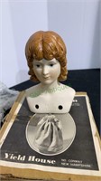 Vintage doll parts - do it yourself kit - Jane