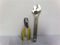 Wrench and pliers